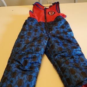 3T boys marvel spider man snow suit